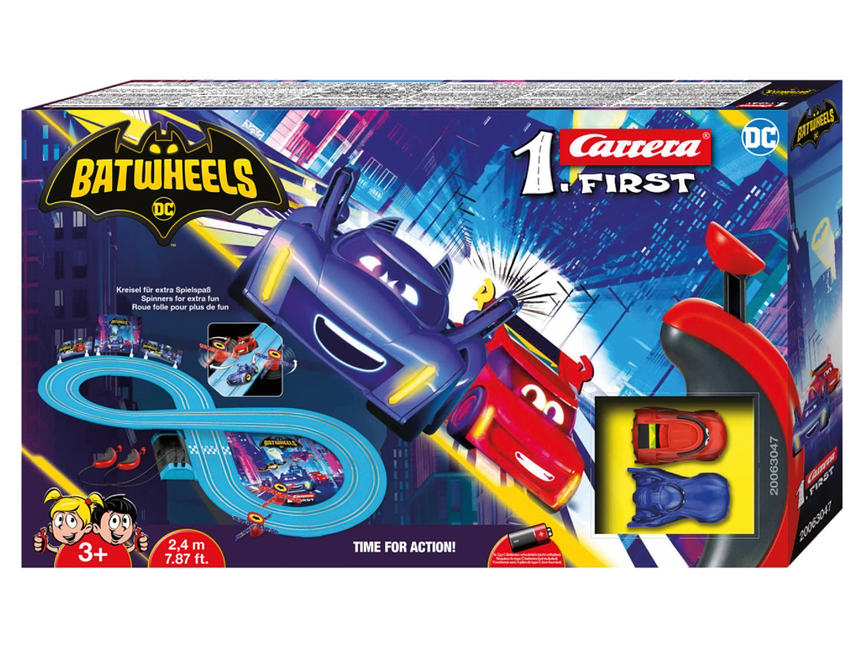 Carrera First Dětská autodráha (Batwheels)