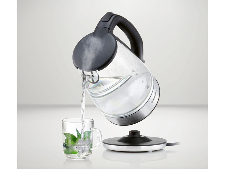  Zobrazit na celou obrazovku SILVERCREST® KITCHEN TOOLS Skleněná rychlovarná konvice s podsvícením SWGF 3000 C1 - Obrázek 8