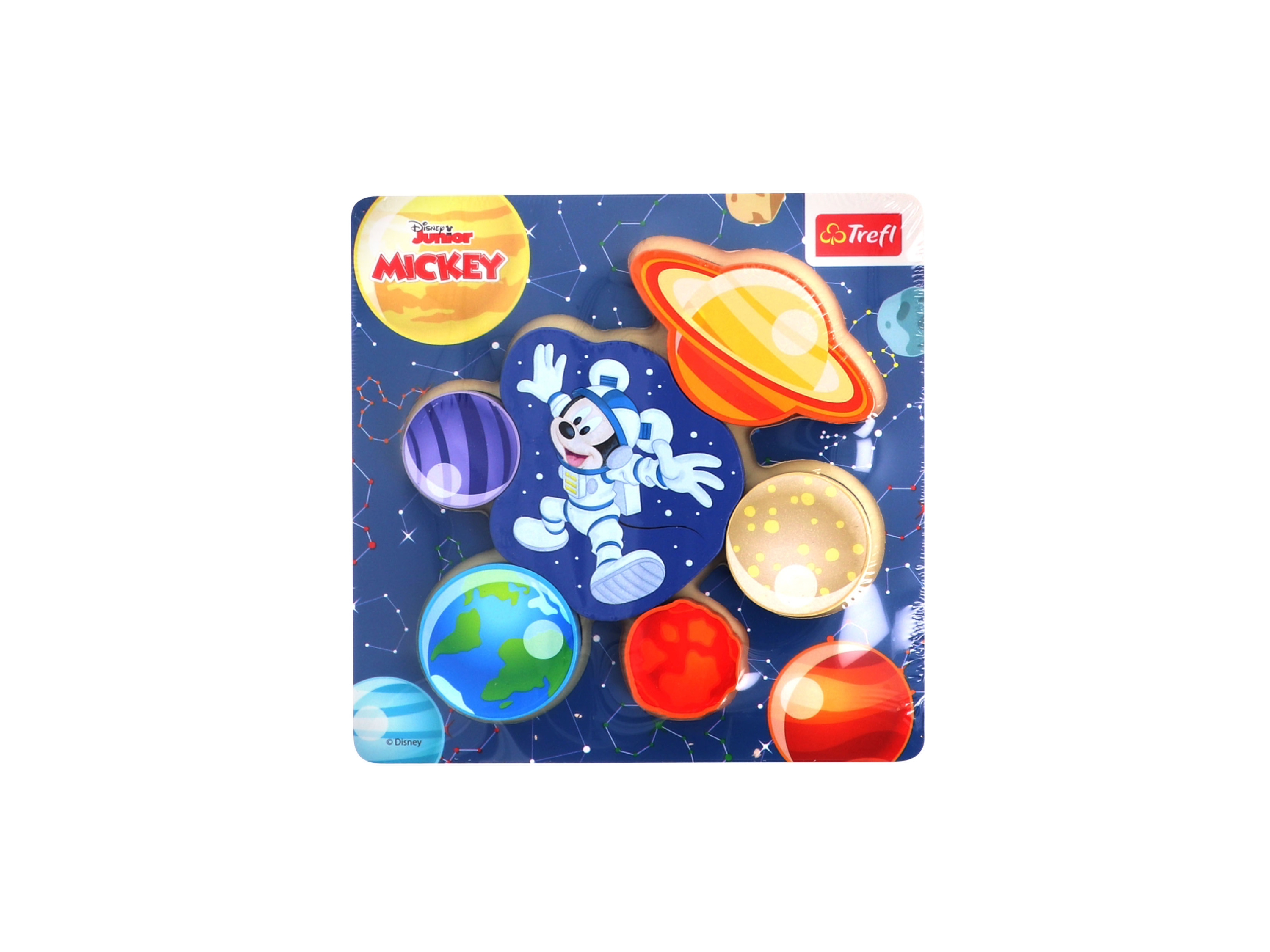 Trefl Dřevěné puzzle (Vesmír - Mickey Mouse)