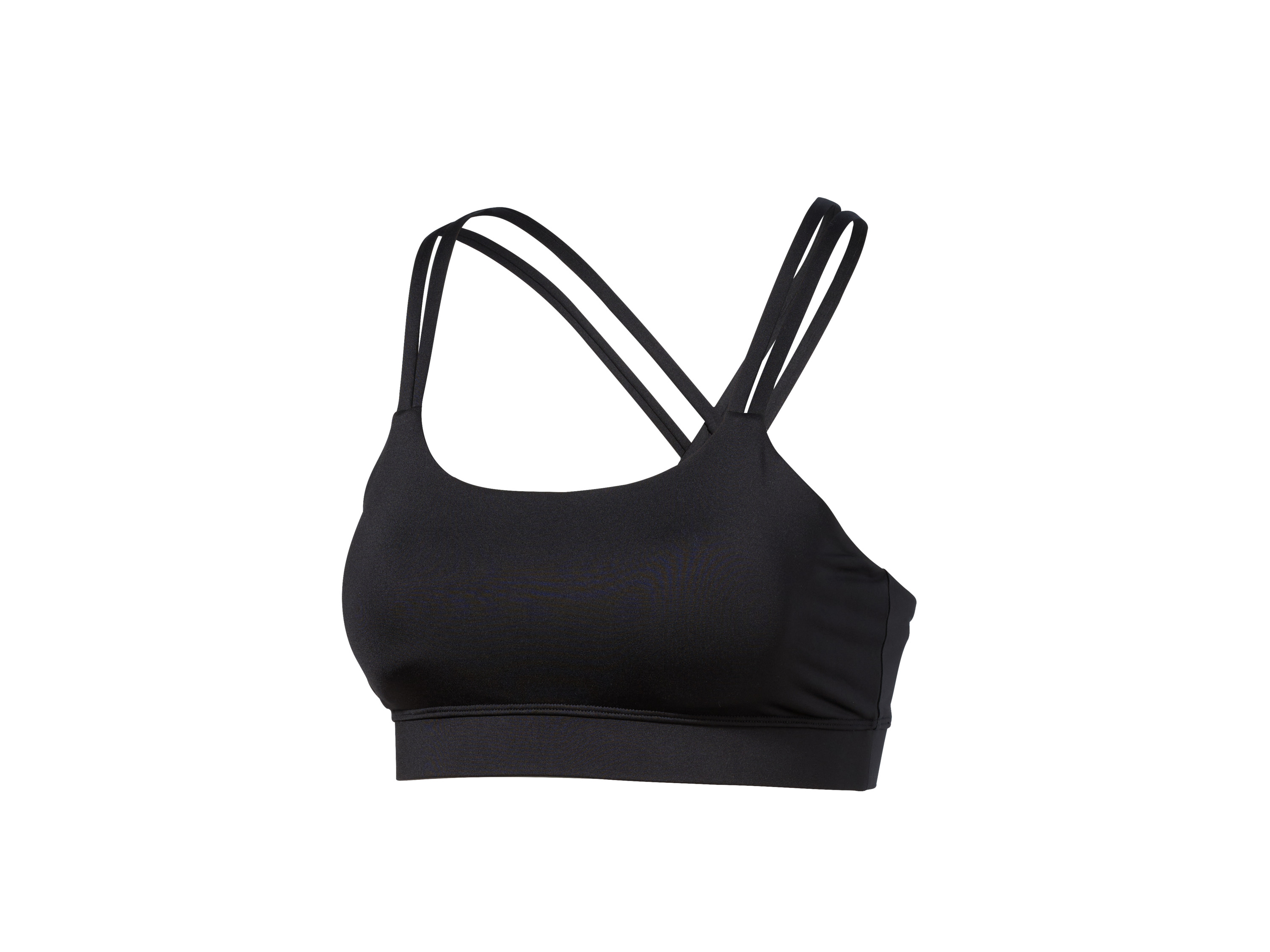 Crivit Dámská sportovní podprsenka, Light Level (černá, L(44/46))