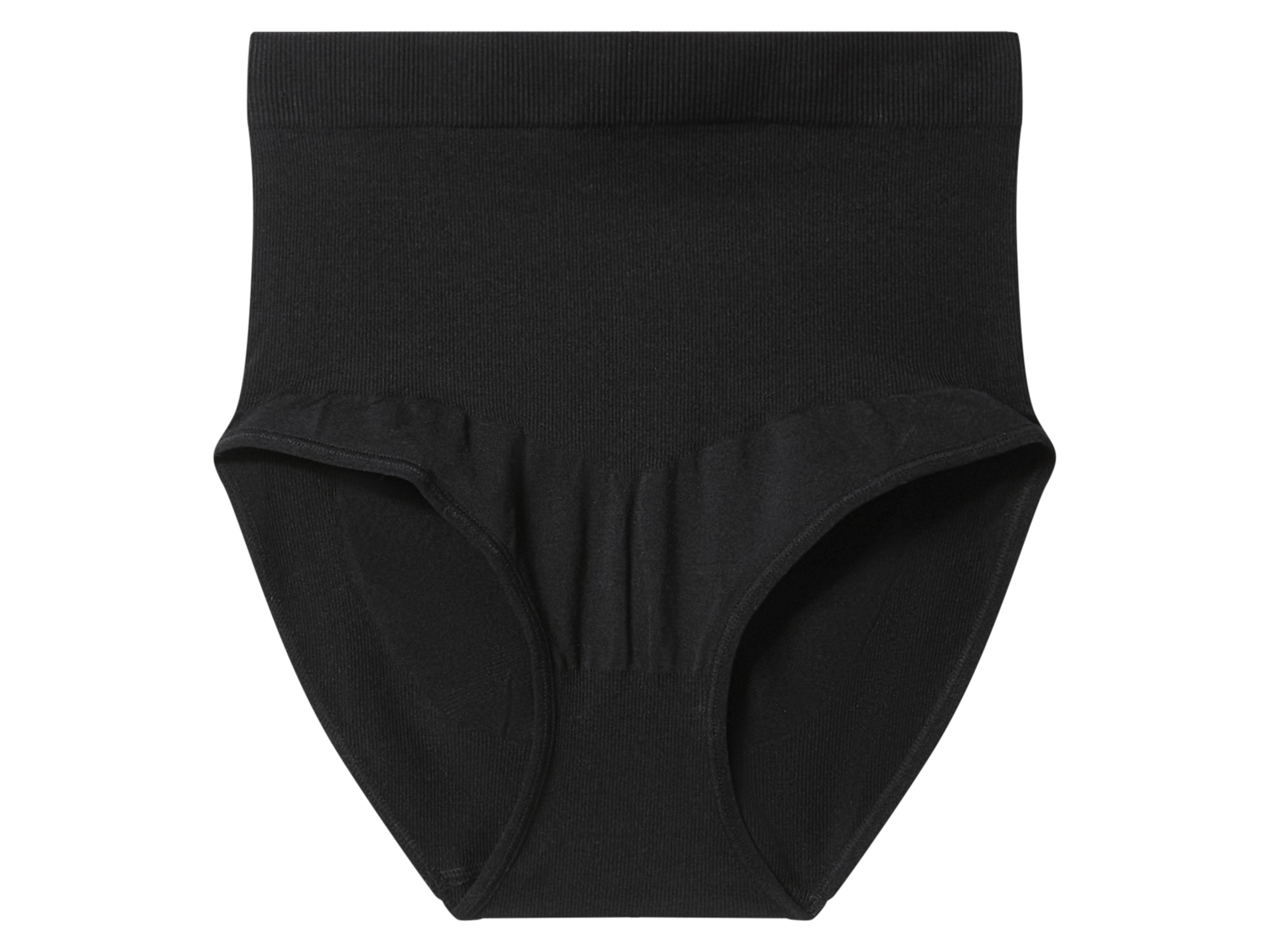 esmara® Dámské bezešvé tvarující kalhotky / Tanga (kalhotky/černá, L(44/46))