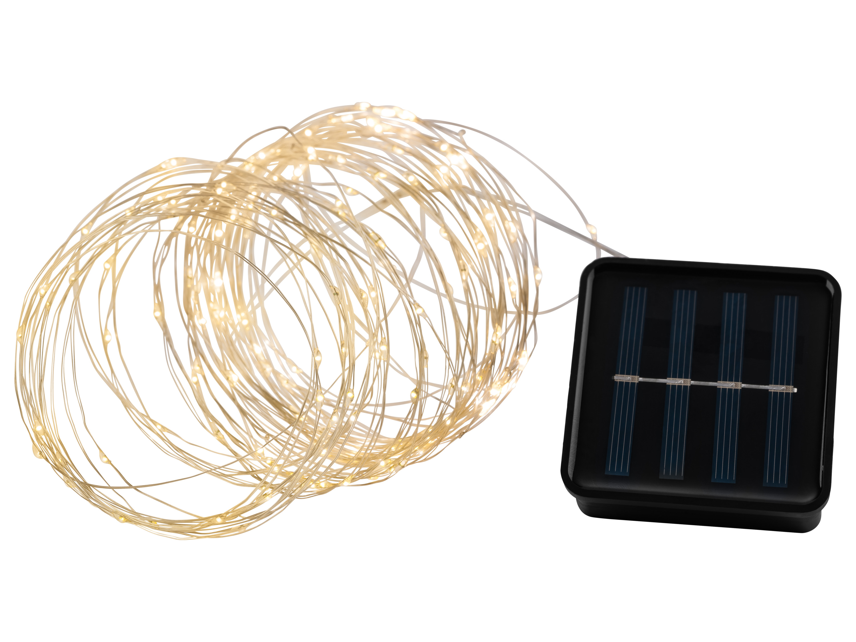 Livarno® Solární světelný LED řetěz (teplá bílá)