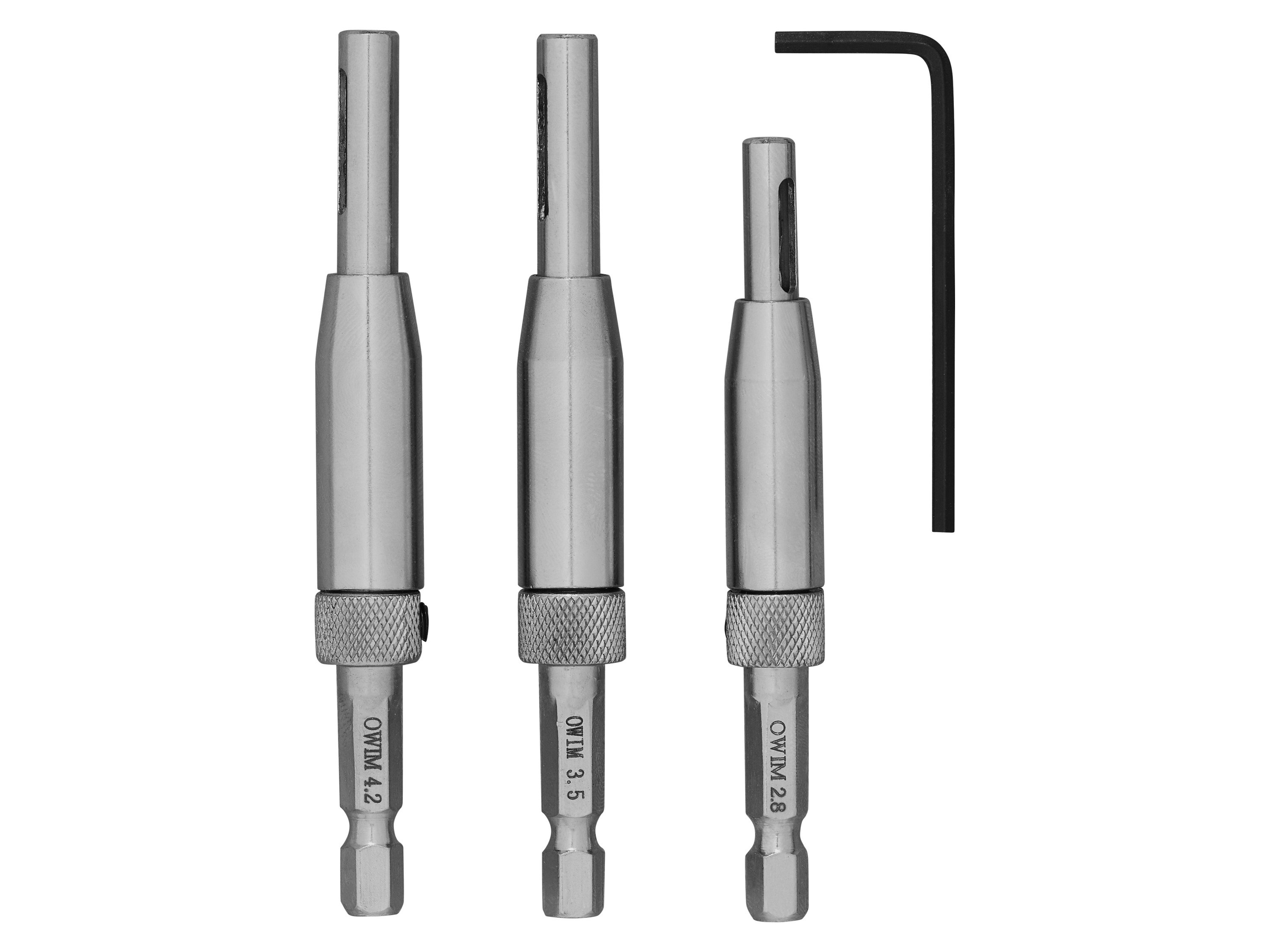 Parkside® Vrtáky pro vrtání závěsů / Sada děrovacích pil / HSS vytahovák šroubů / Držák bitů / Flexibilní hřídel (Vrtáky pro vrtání závěsů)