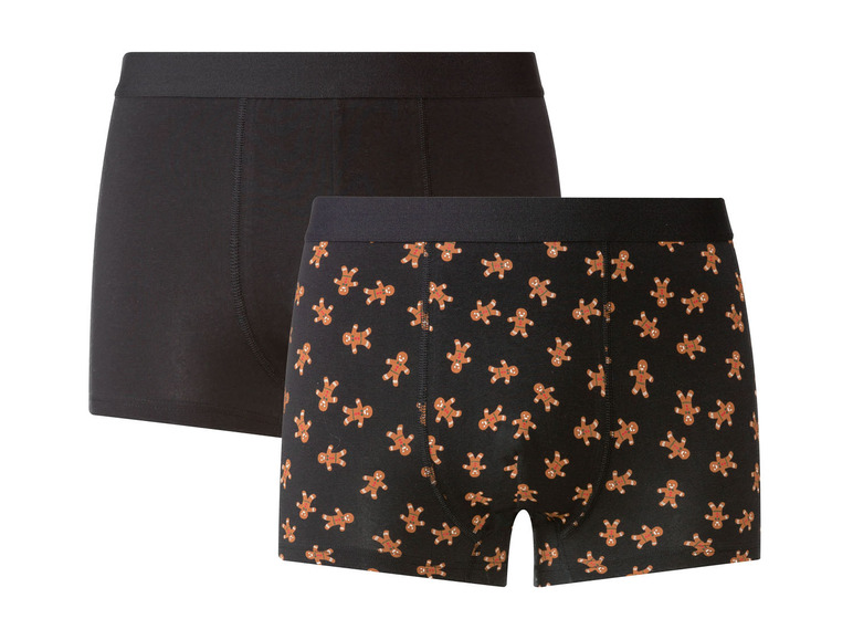  Zobrazit na celou obrazovku LIVERGY® Pánské vánoční boxerky, 2 kusy - Obrázek 2
