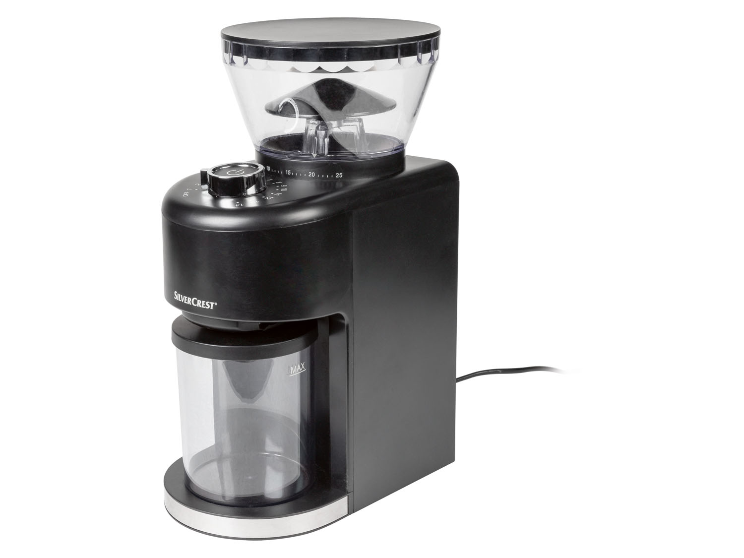 SILVERCREST® KITCHEN TOOLS Elektrický mlýnek na kávu s mlecími kameny SKKM 200 A1