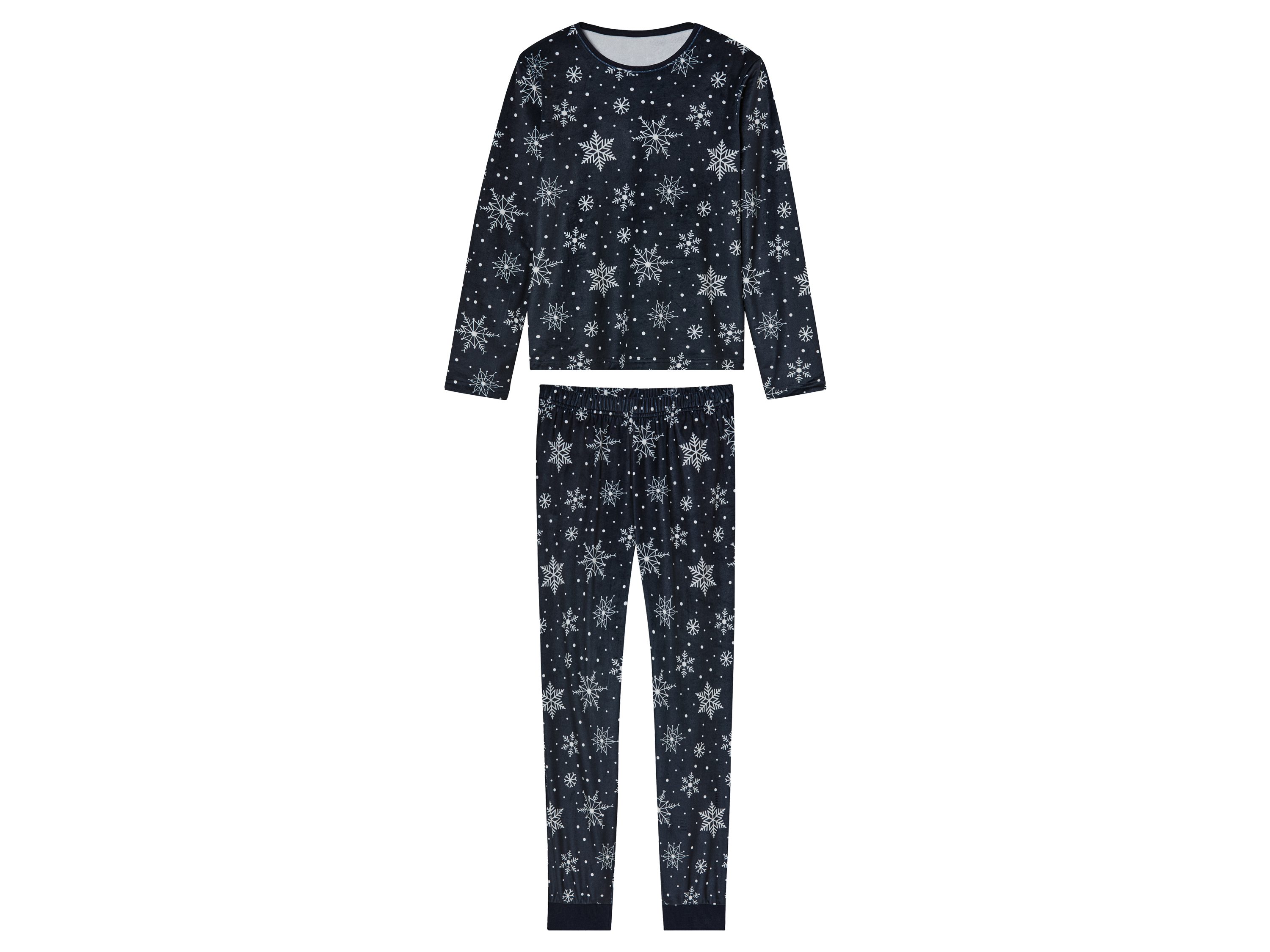pepperts!® Dívčí plyšové pyžamo (134/140, navy modrá)