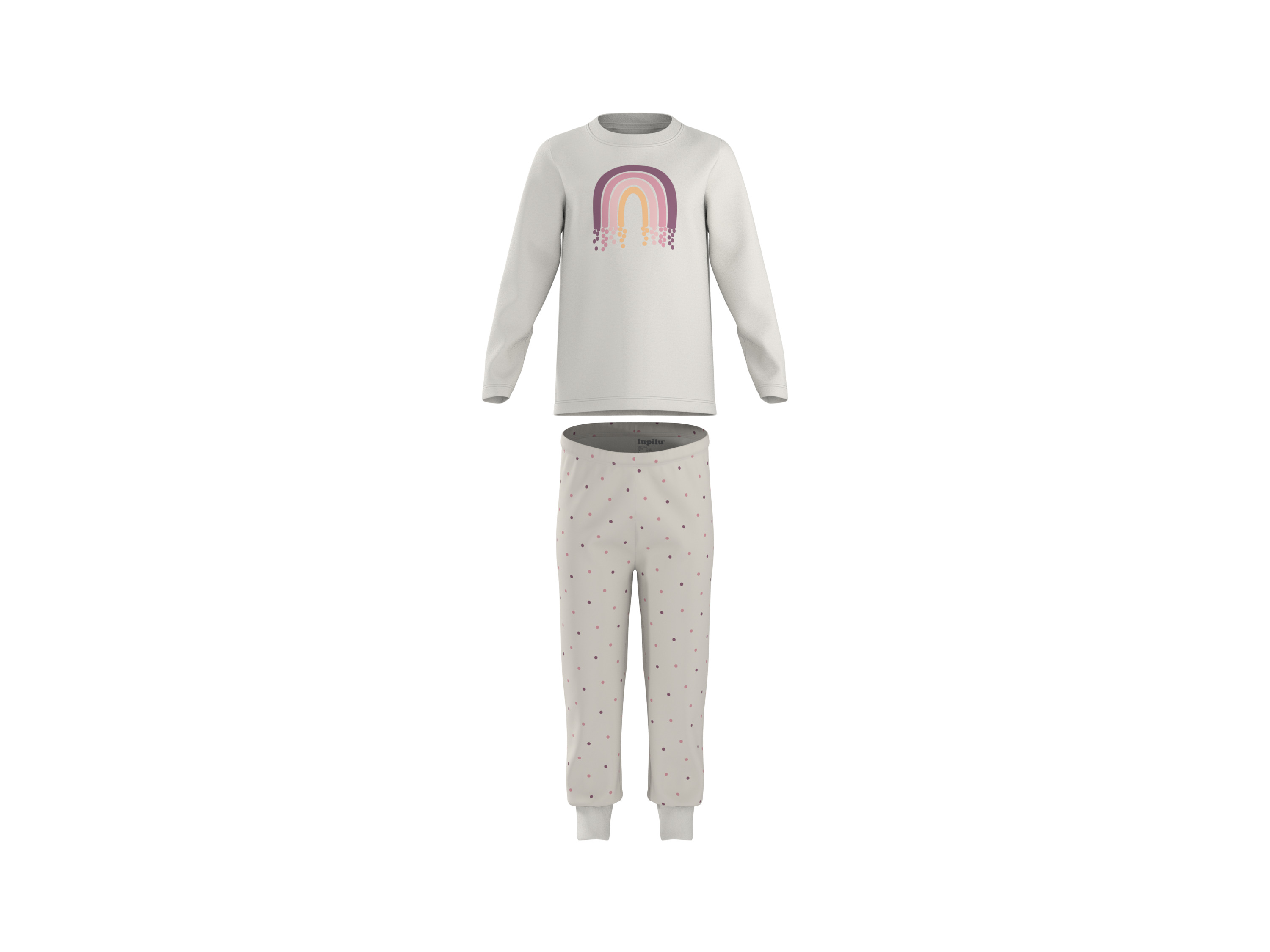 Lupilu® Dětské pyžamo (bílá, 122/128)