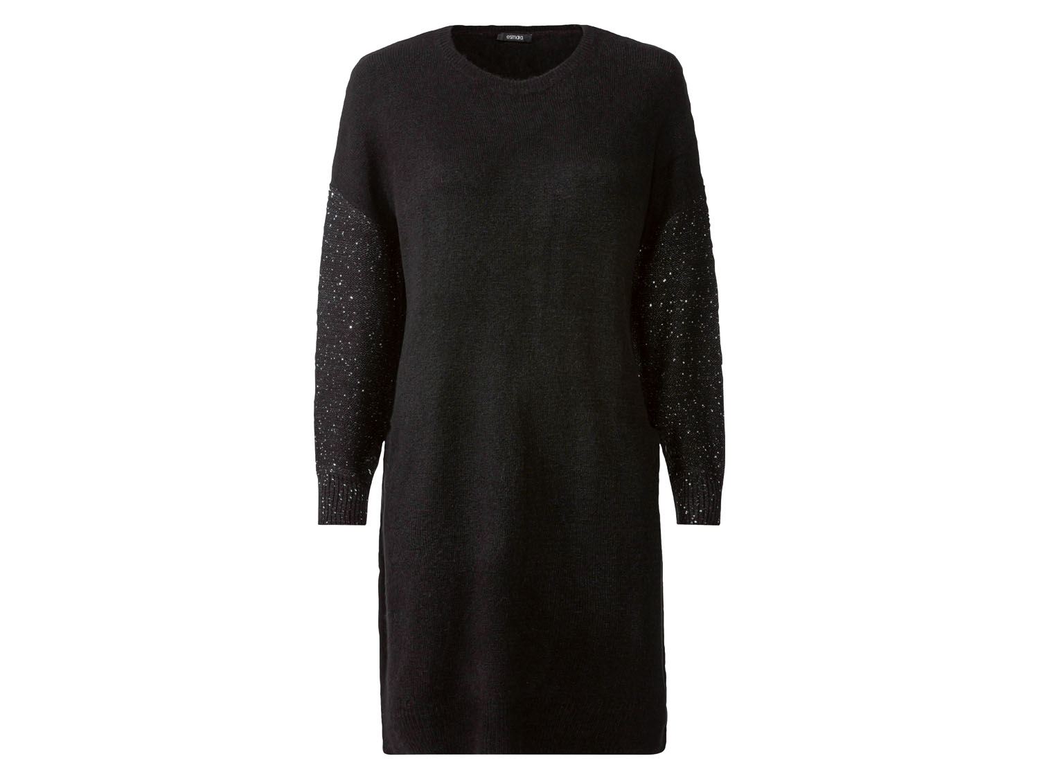 esmara® Dámské úpletové šaty (S (36/38), černá)