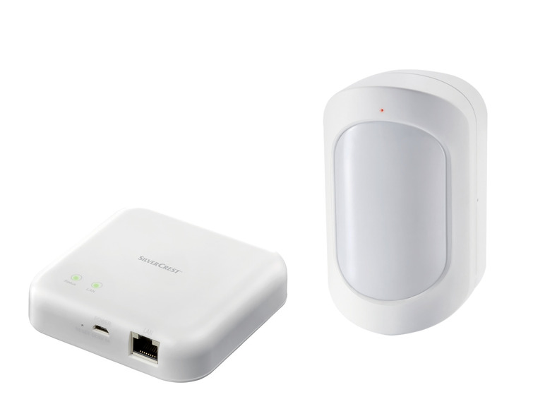  Zobrazit na celou obrazovku SILVERCREST® Zigbee 3.0 Smart Home Sada centrální jednotky SGWZ 1 A2 a senzoru pohybu, 2dílná - Obrázek 1