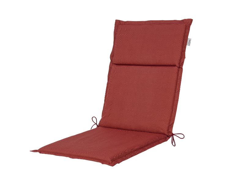 Červený venkovní polštář na židli LIVARNO HOME s vázáním