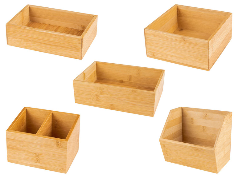 Zobrazit na celou obrazovku Wenko Úložný box z bambusu - Obrázek 1