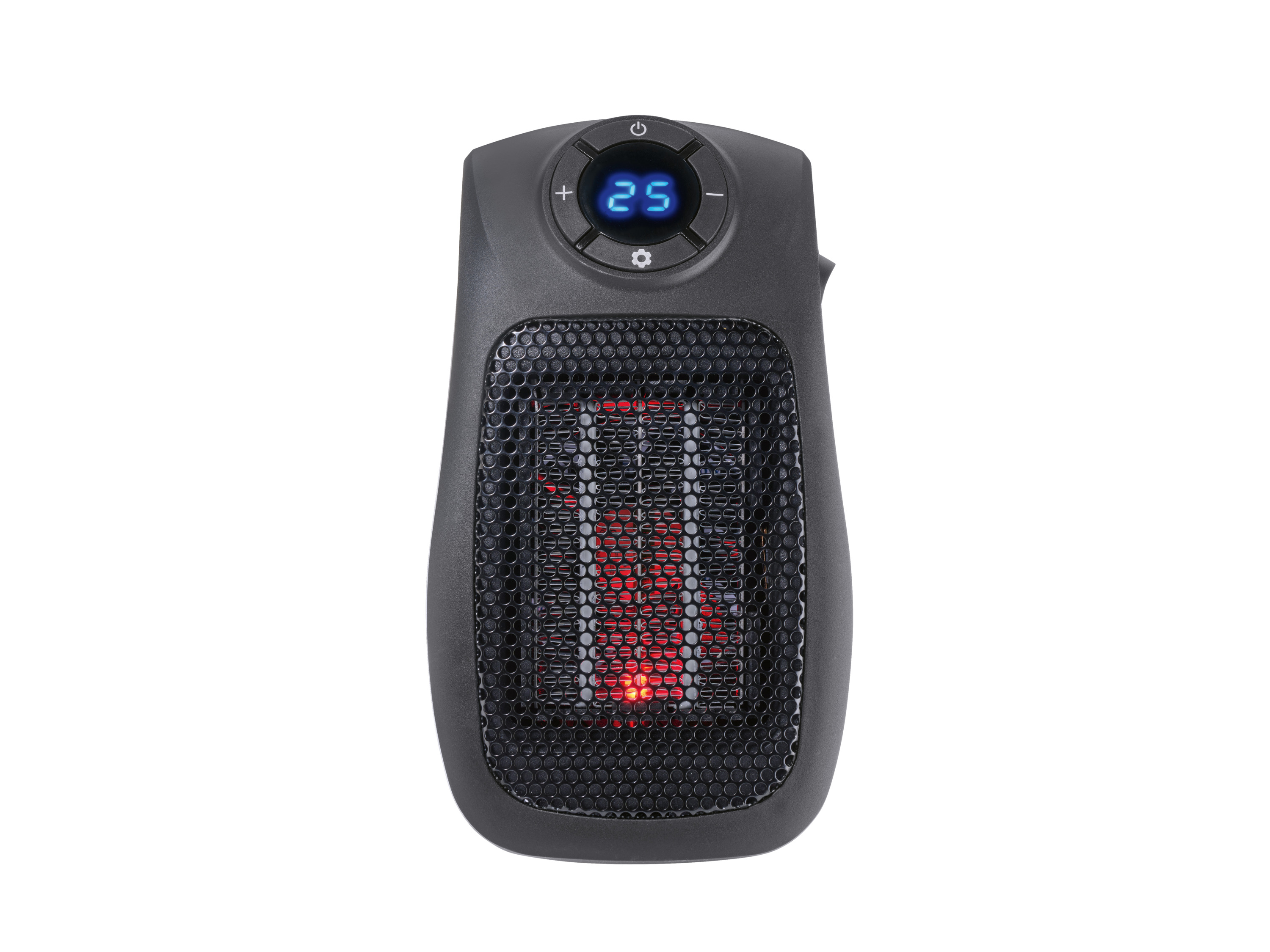 Tronic® Keramický teplovzdušný ventilátor do zásuvky TSH 600 B2 (černá)