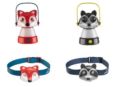 CRIVIT Dětská kempinková lampa / Dětská čelovka