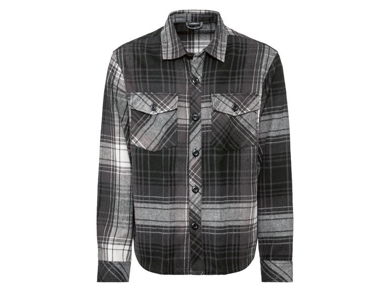  Zobrazit na celou obrazovku LIVERGY® Pánský flanelový overshirt - Obrázek 8