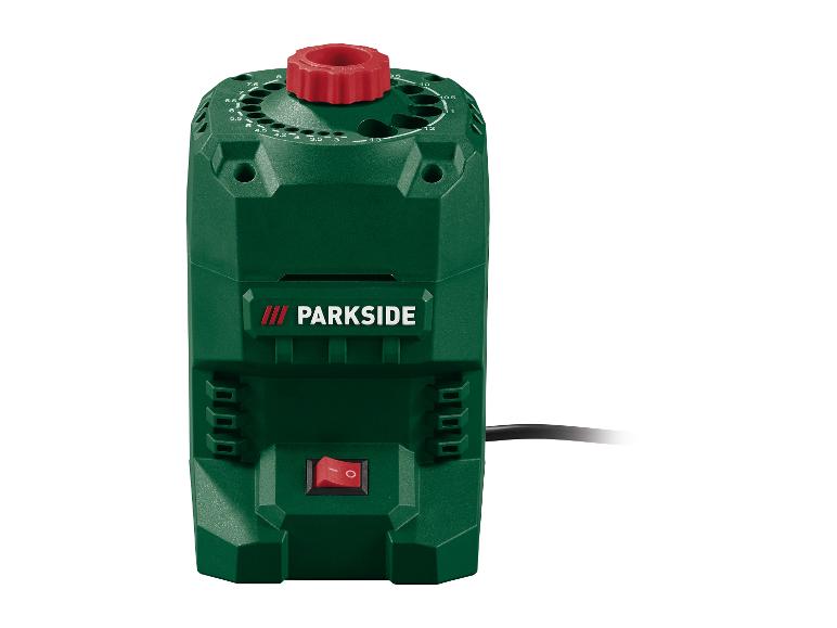 Parkside bruska na vrtáky.