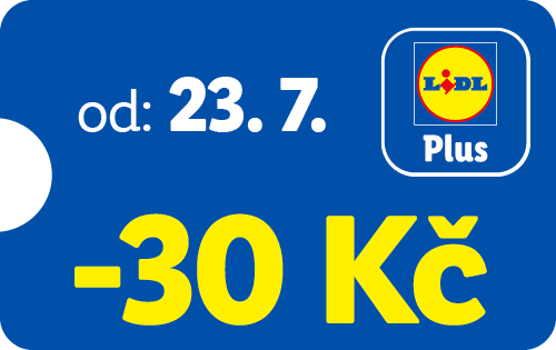 Od 23.7. -30 Kč