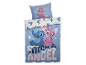 Disney Stitch a Angel povlečení: povlak na přikrývku a polštář.