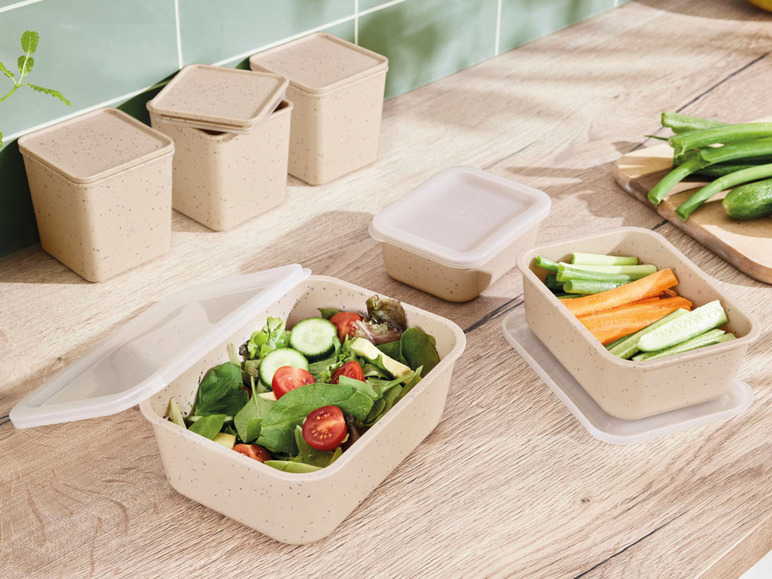  Zobrazit na celou obrazovku ERNESTO® Sada potravinových dóz Greener recycle, 3dílná - Obrázek 2