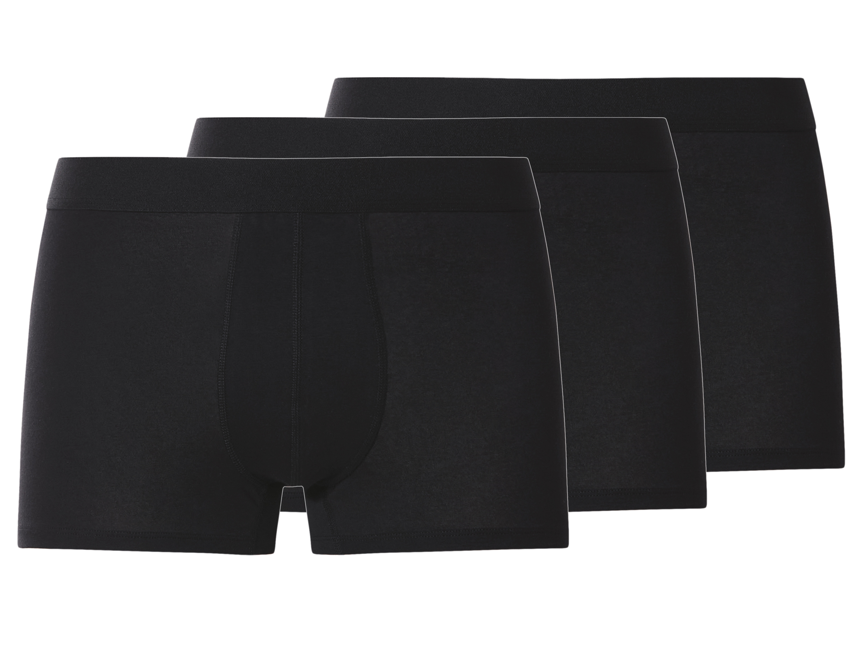 esmara Men Pánské boxerky, 3 kusy (černá, 6/L)