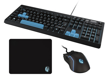Herní sada: klávesnice, myš a podložka