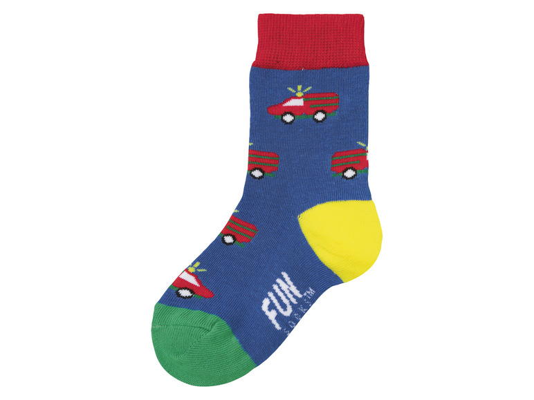  Zobrazit na celou obrazovku Fun Socks Dětské ponožky, 3 páry - Obrázek 9