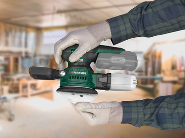 PARKSIDE® Aku excentrická bruska PAEXS 20-Li B2, Smart 4 Ah