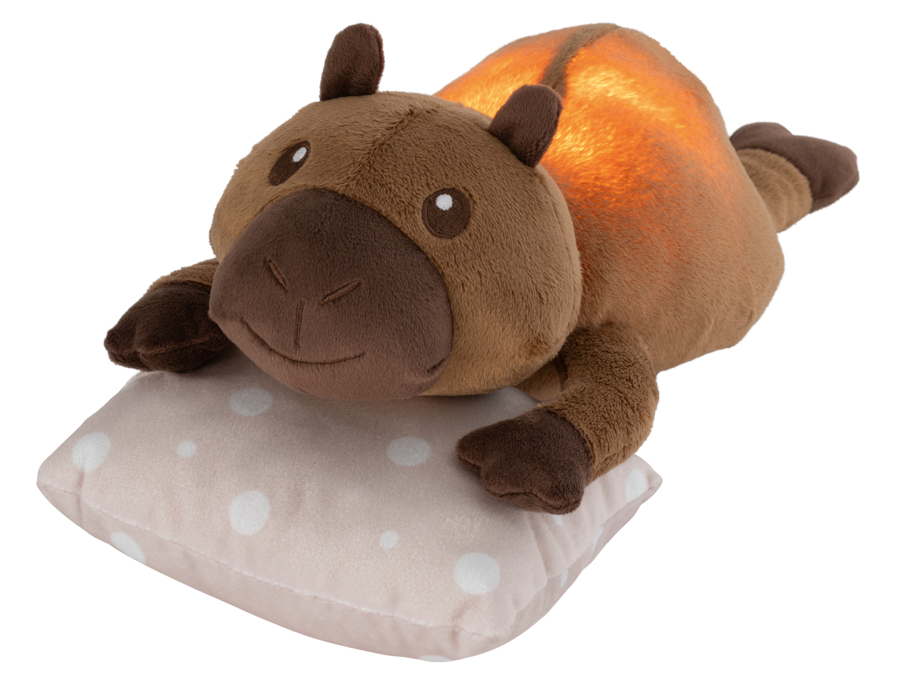 Lupilu® Plyšová hračka s nočním LED světlem (kapybara)