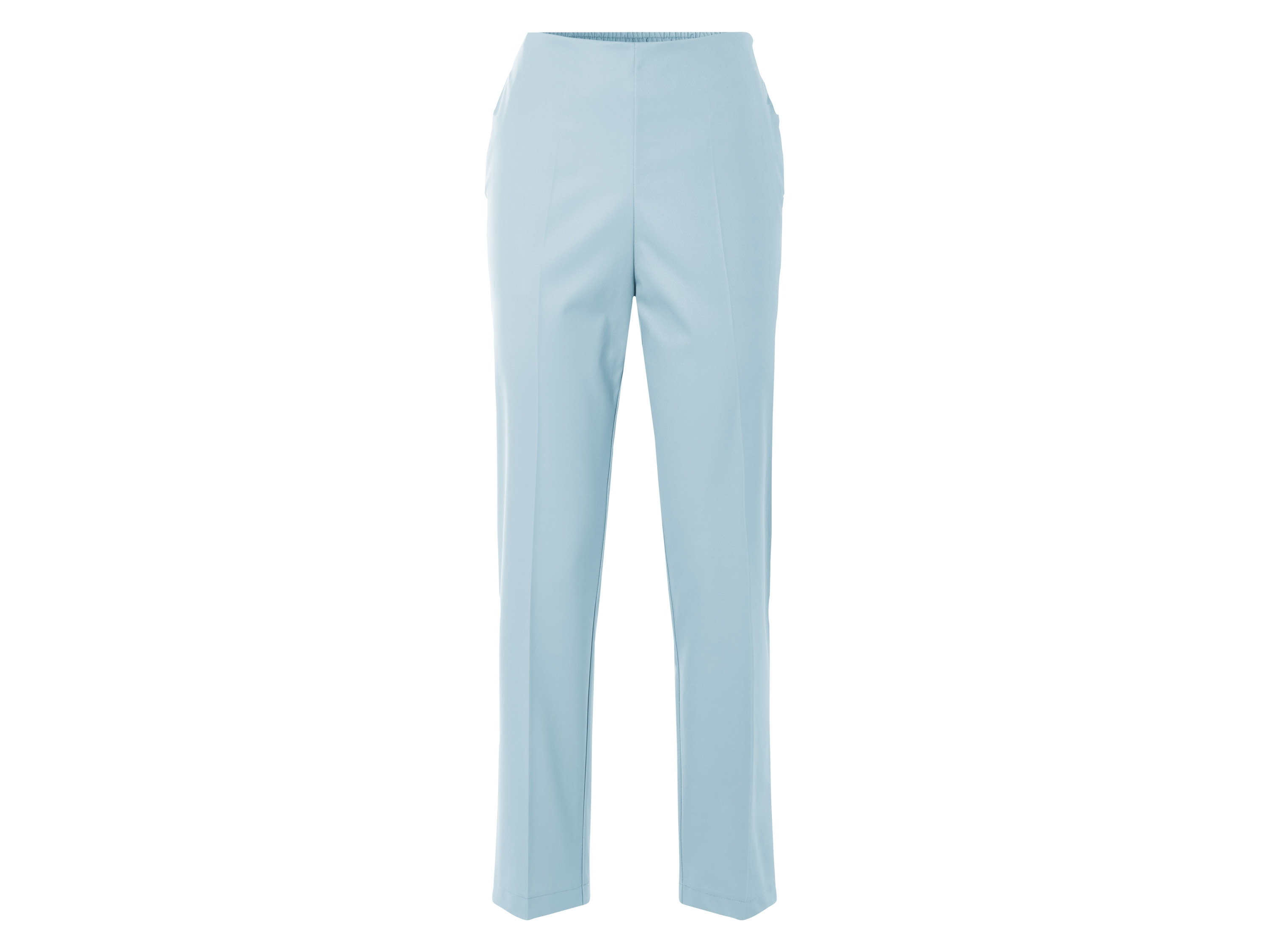 esmara® Dámské slacks kalhoty (světle modrá, 34)