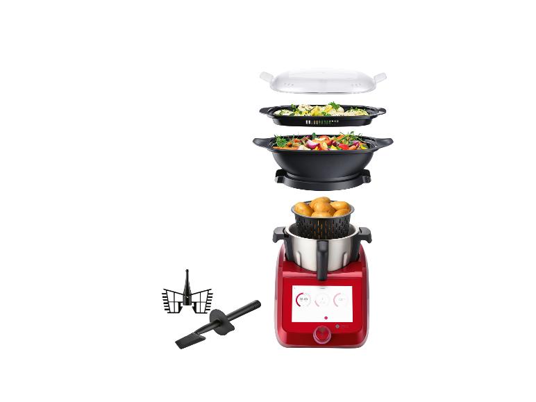  Zobrazit na celou obrazovku Monsieur Cuisine Smart SKMS 1200 B2 s přesouvací a mixovací podložkou (červená) - Obrázek 11