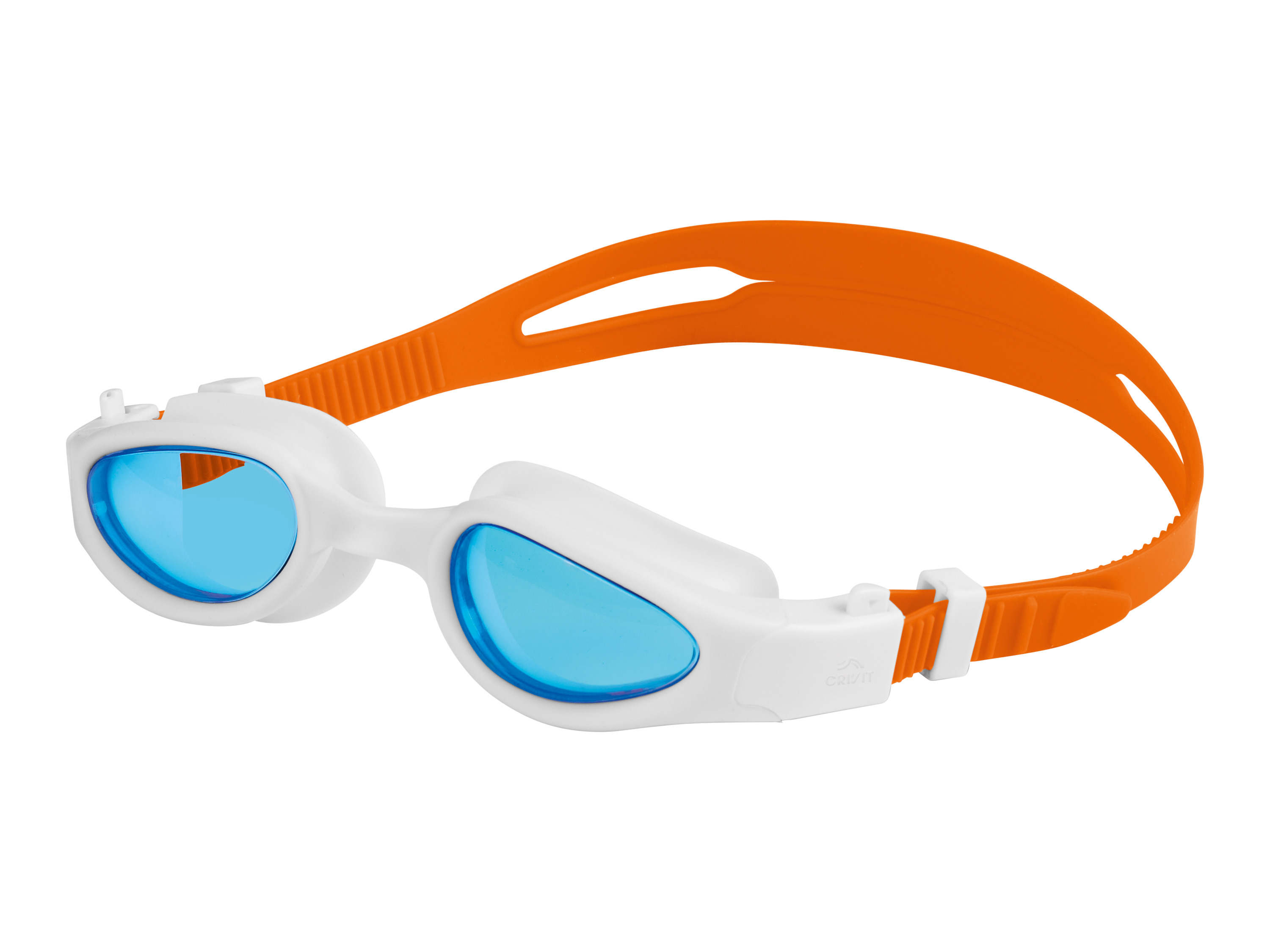 Crivit Plavecké brýle (bílá/oranžová, S/M)