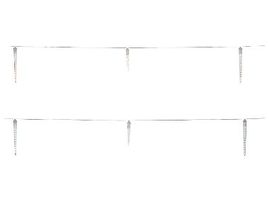 LIVARNO home Světelný LED řetěz s rampouchy, 148 LED