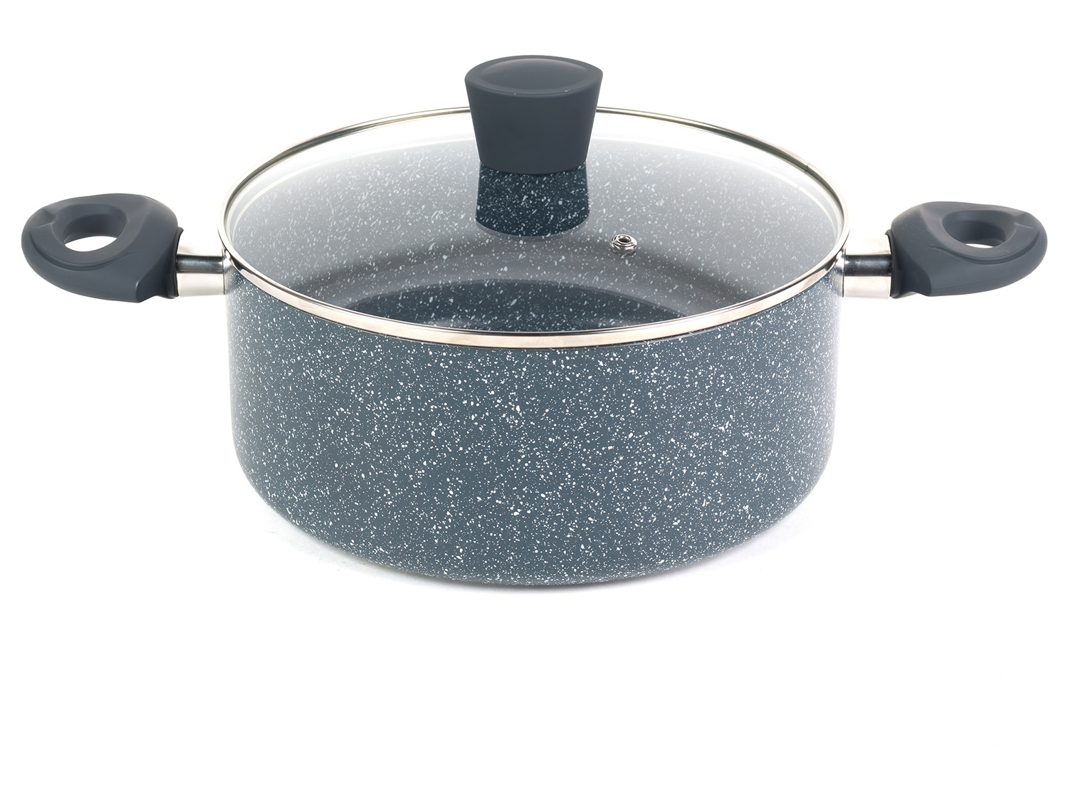 Russell Hobbs Hliníkový hrnec / Rendlík / Pánev / Pánev WOK Nightfall Collection Blue Marble (hrnec, 24 cm)