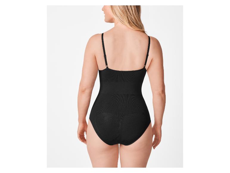 Dámské černé tvarující body, pohled zezadu