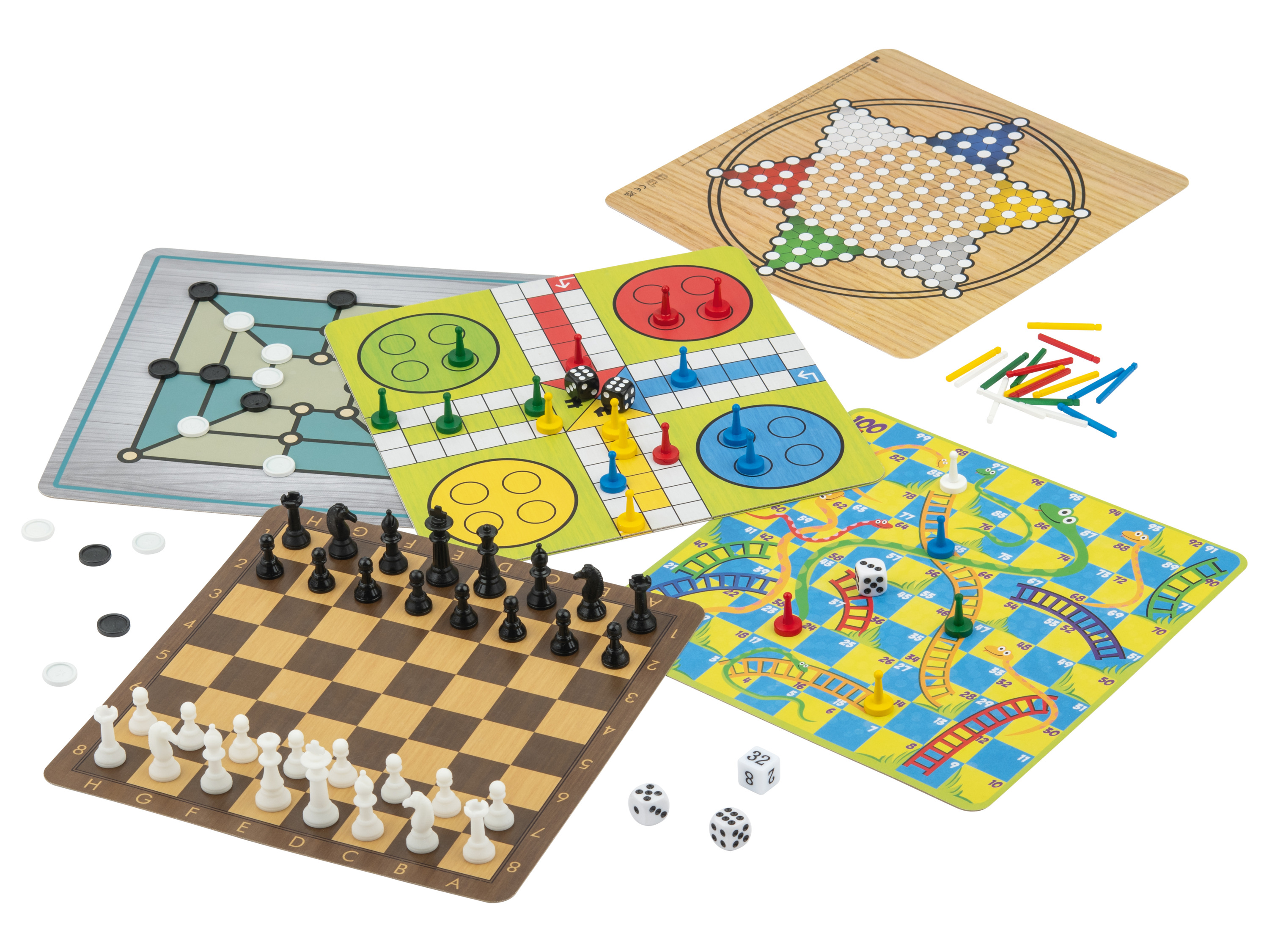 lupilu® Společenská hra Vocabulum / Rummy / Sada her (Sada her)