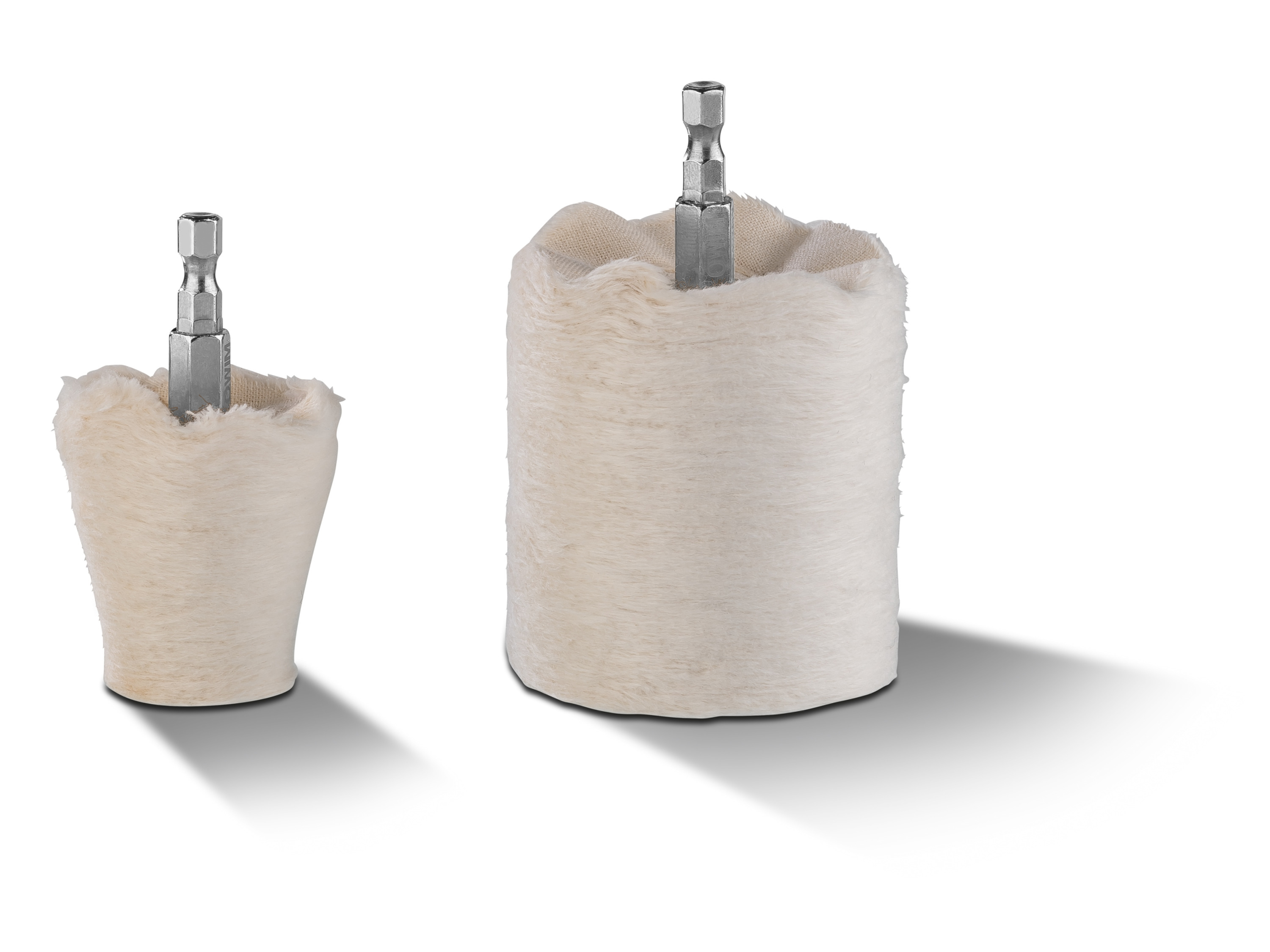 Parkside® Příslušenství k leštičce, Ø 6,3 mm (sada lešticích nástavců, 2dílná)