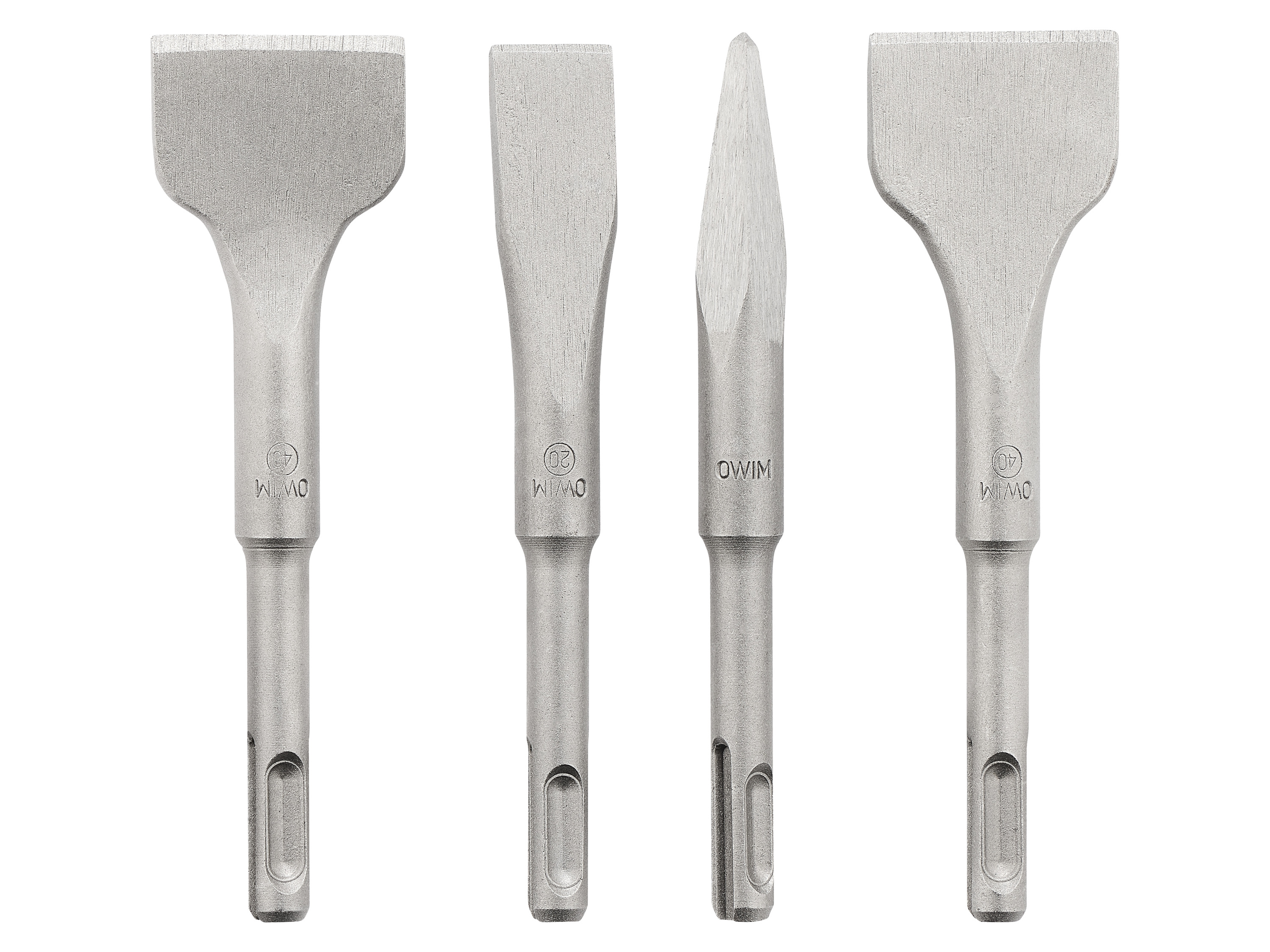 Parkside® Sada SDS vrtáků / krátkých sekáčů (sada sekáčů SDS Plus, 4dílná)