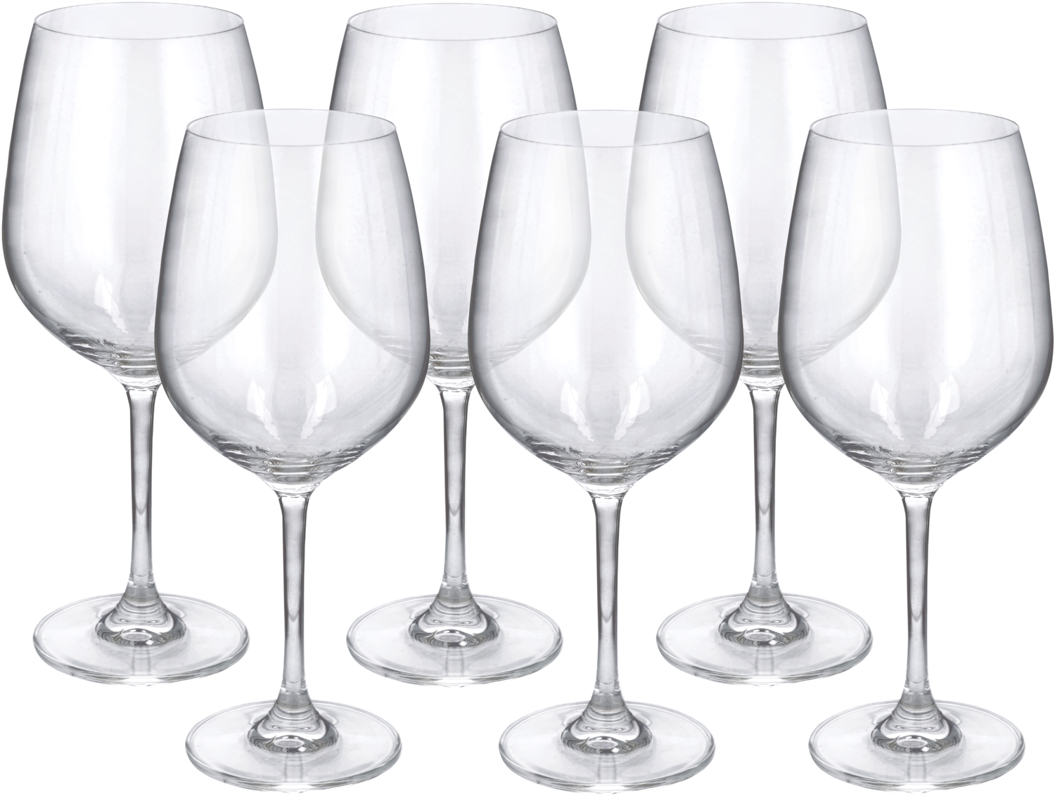 Silvercrest® Sada sklenic, 6dílná (sklenice na bílé víno)