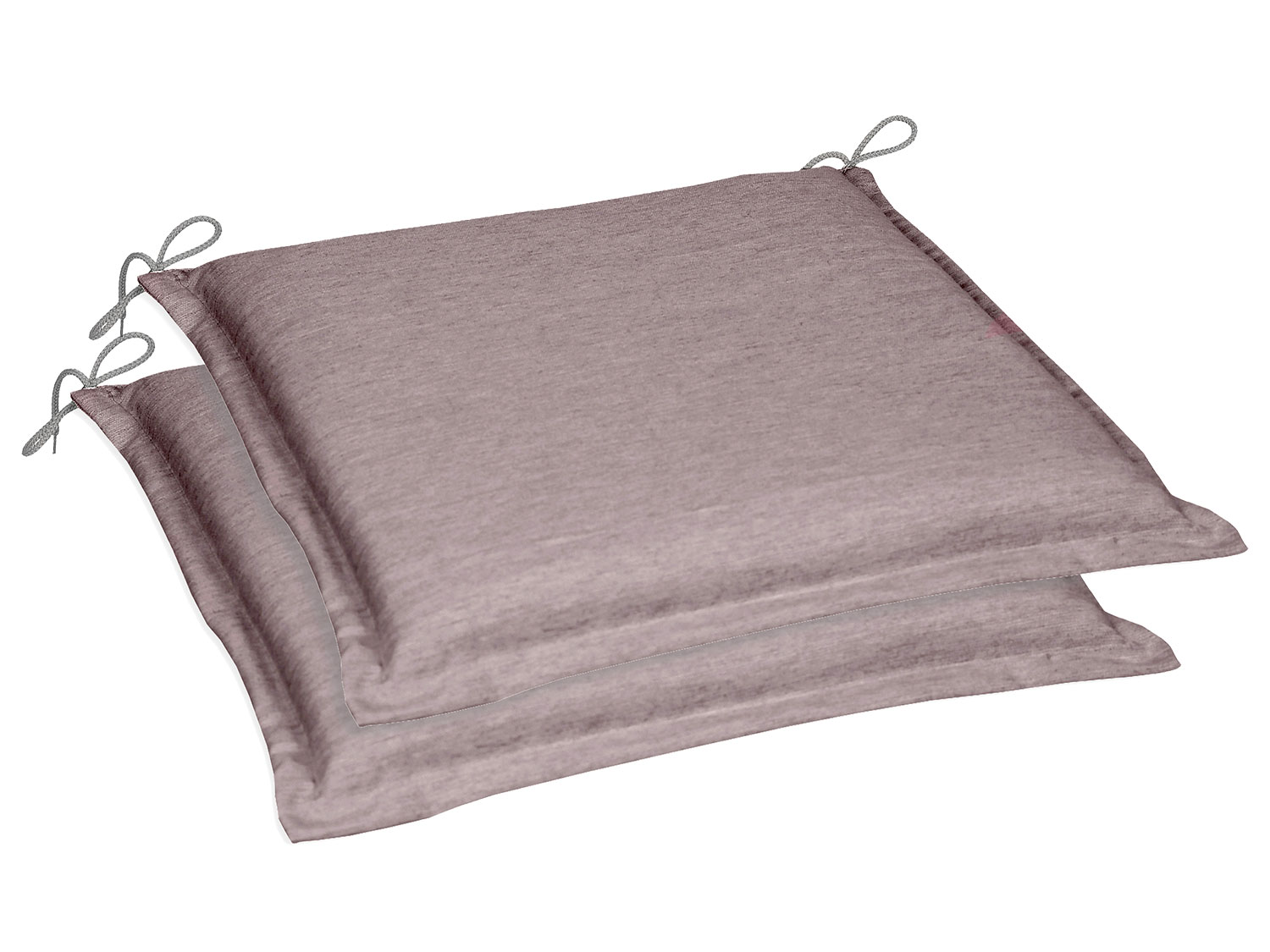 Go-De Textil Sada zahradních podsedáků Uni (polštářek, 5 cm, 2 kusy, hnědá)
