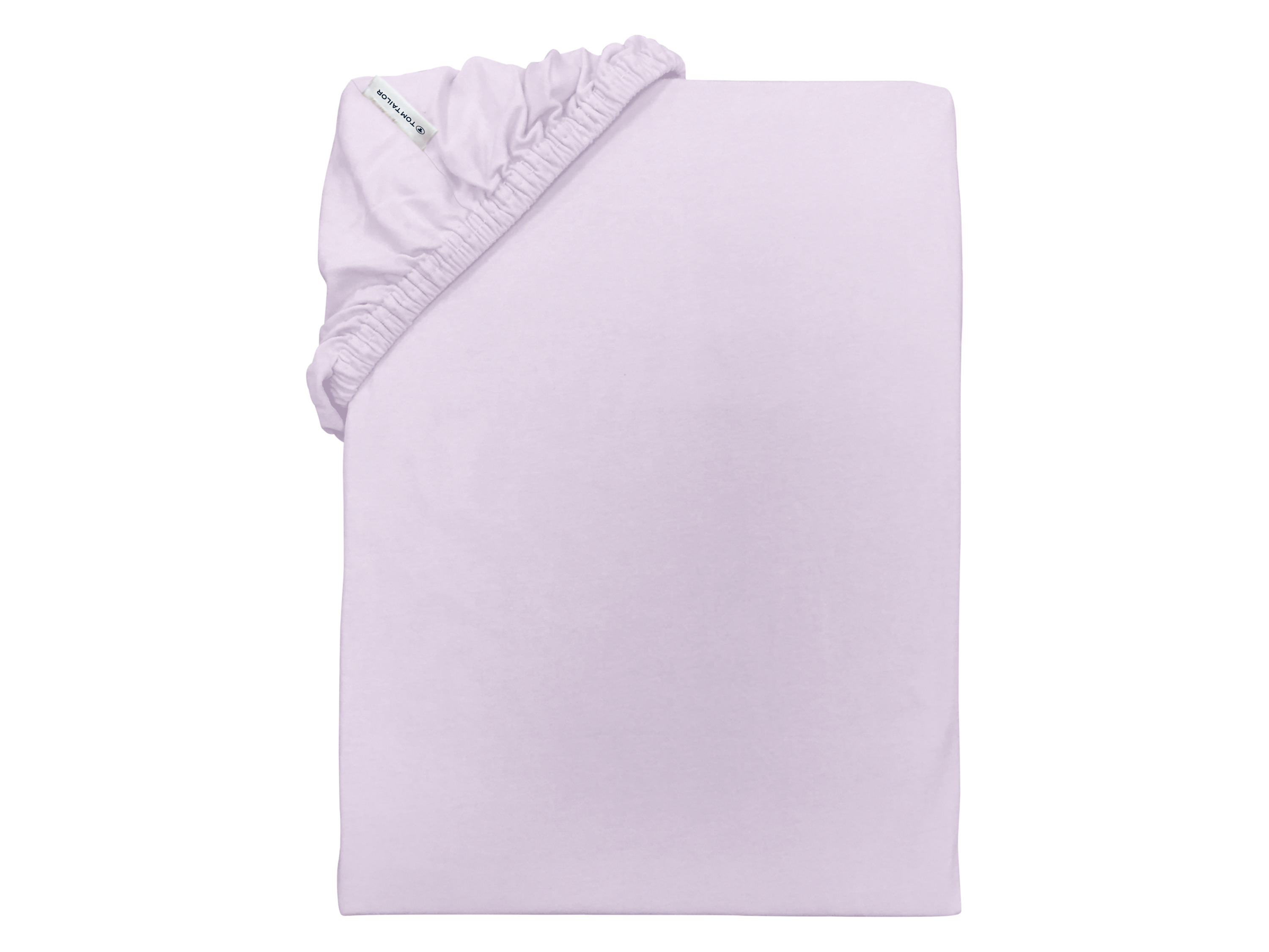 Tom Tailor Žerzejové napínací prostěradlo, 180–200 x 200 cm (lila fialová)