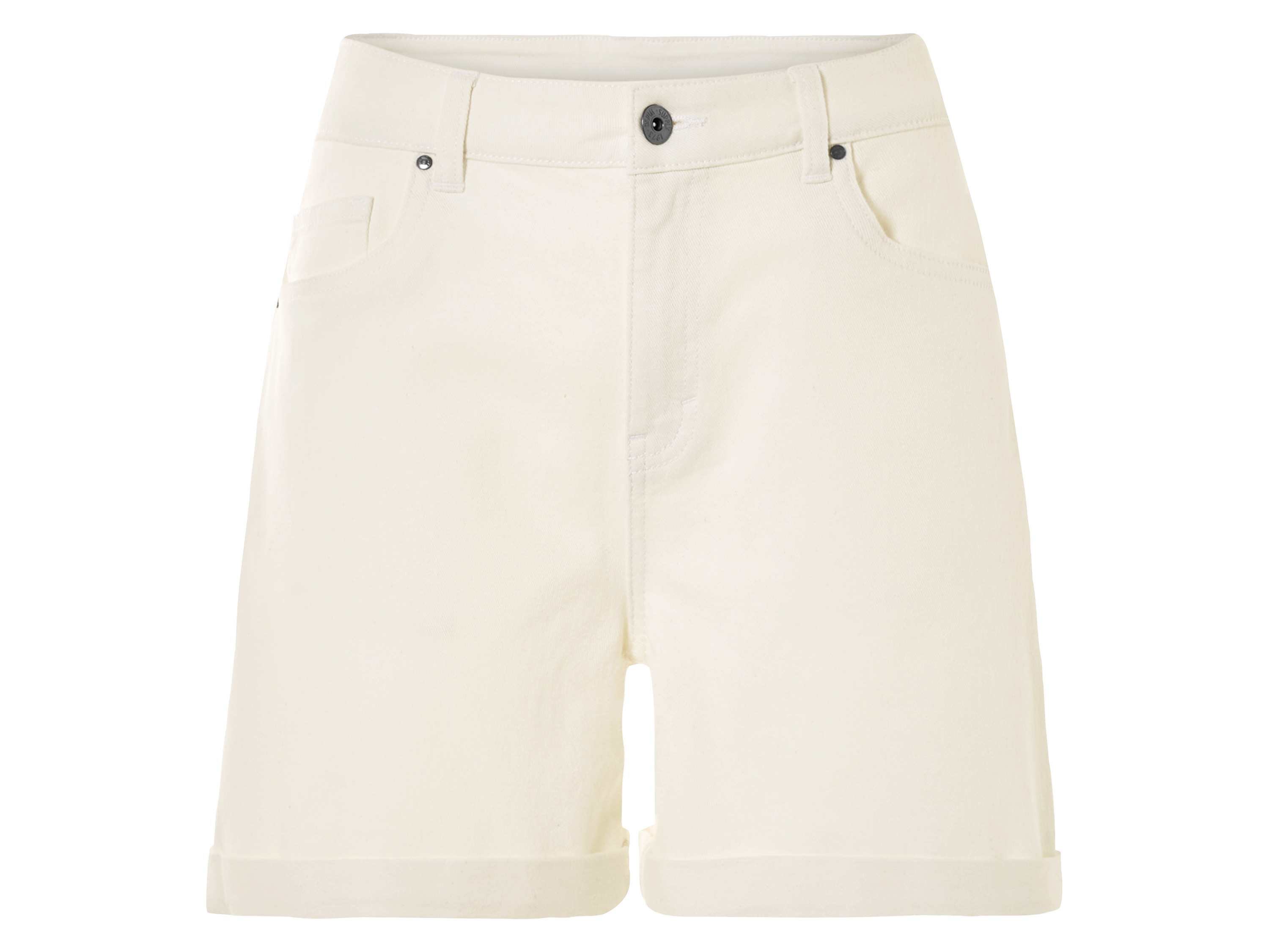 esmara® Dámské džínové šortky (bílá, 38)