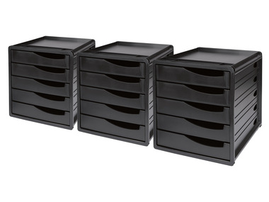 Sada kancelářských boxů, 3dílná