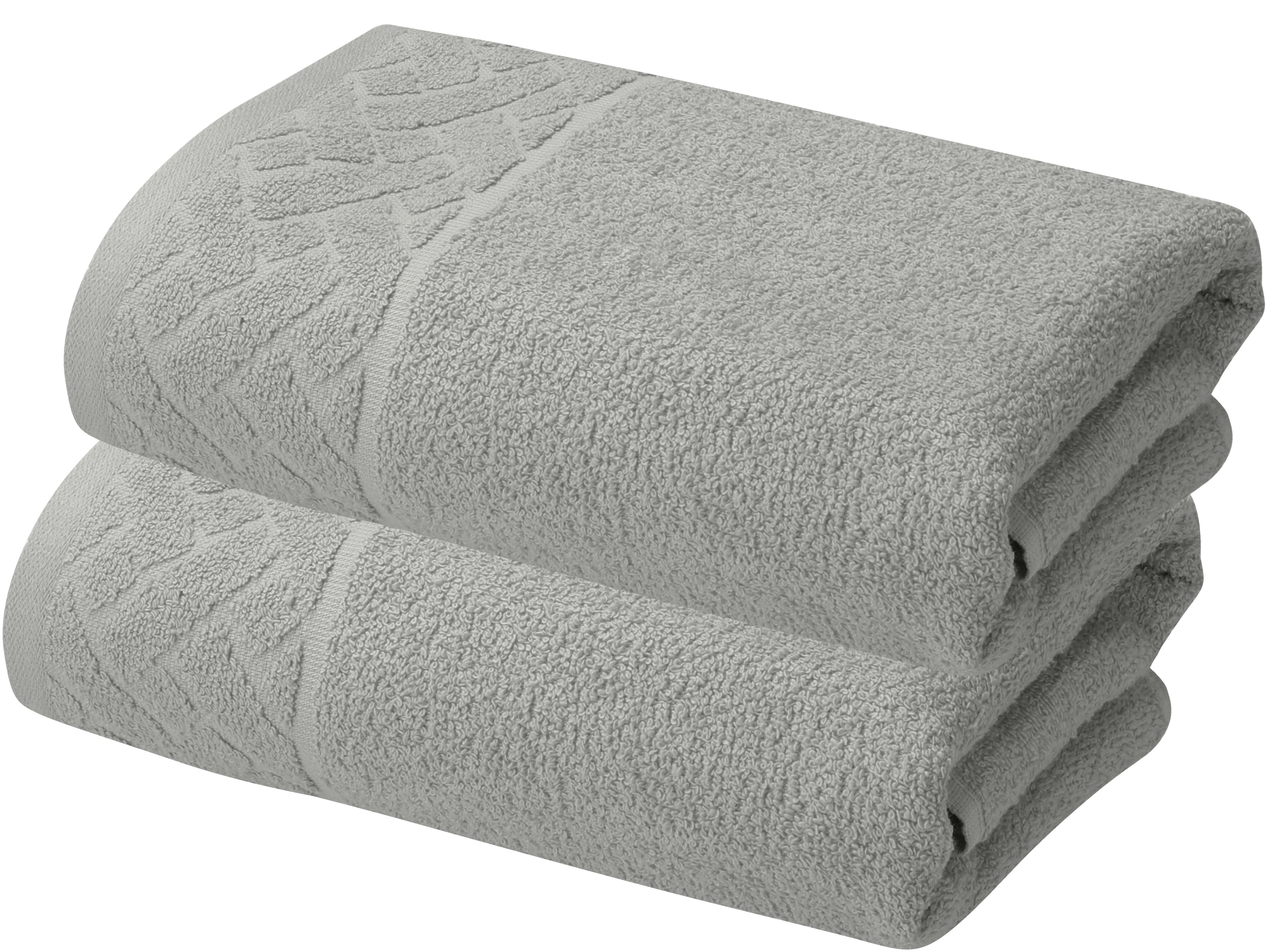 Livarno® Sada froté ručníků 50 x 100 cm, 450 g/m2, 2dílná, šedá