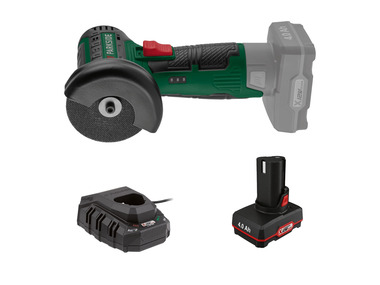 PARKSIDE® Aku úhlová bruska PWSA 12 C2, 4 Ah