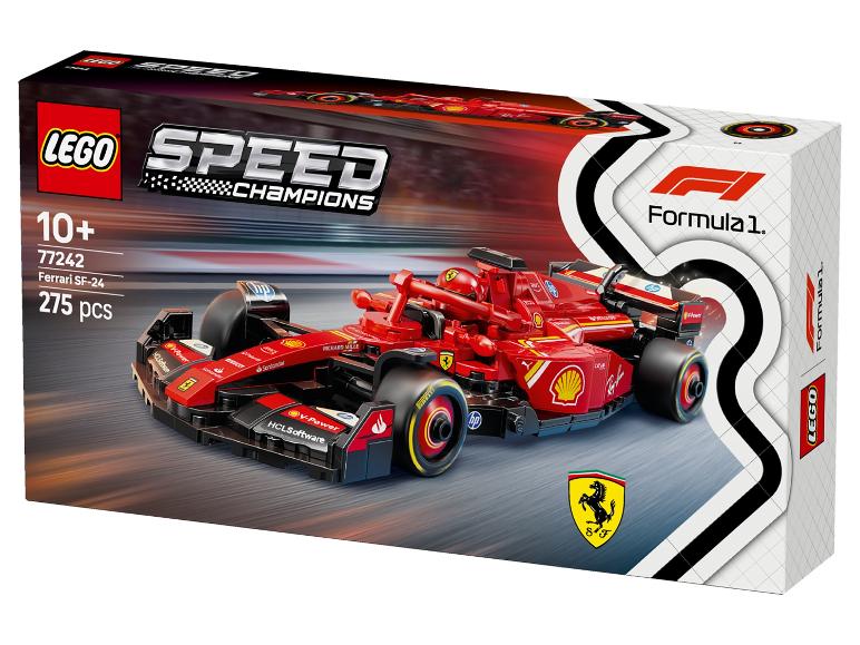 LEGO Speed Champions závodní vůz Ferrari SF-24.