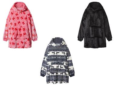 Dámská / Pánská vánoční plyšová mikina