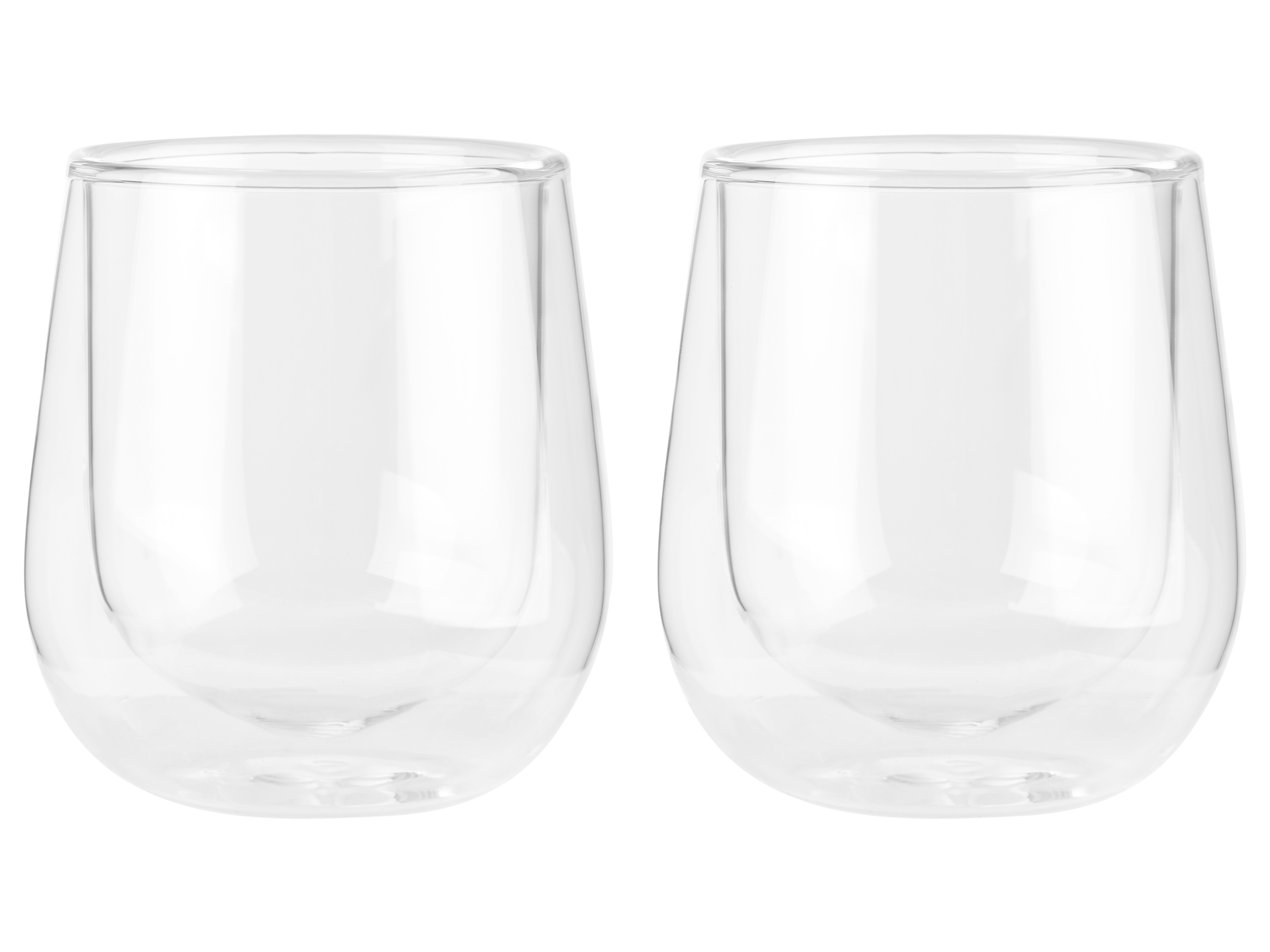 Livarno home Sada dvoustěnných sklenic, 2dílná (víno)