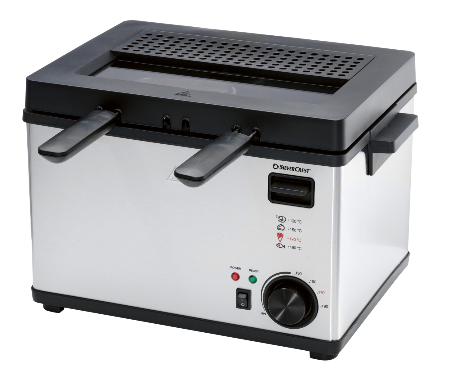Silvercrest® Fritéza z nerezové oceli Sef3 2000 C5
