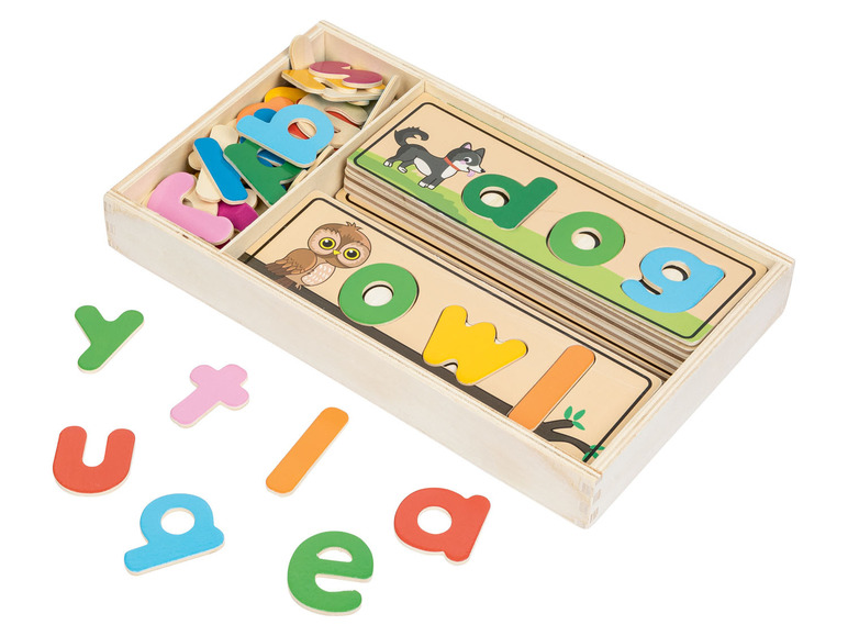  Zobrazit na celou obrazovku Playtive Dřevěná výuková hra Montessori - Obrázek 14