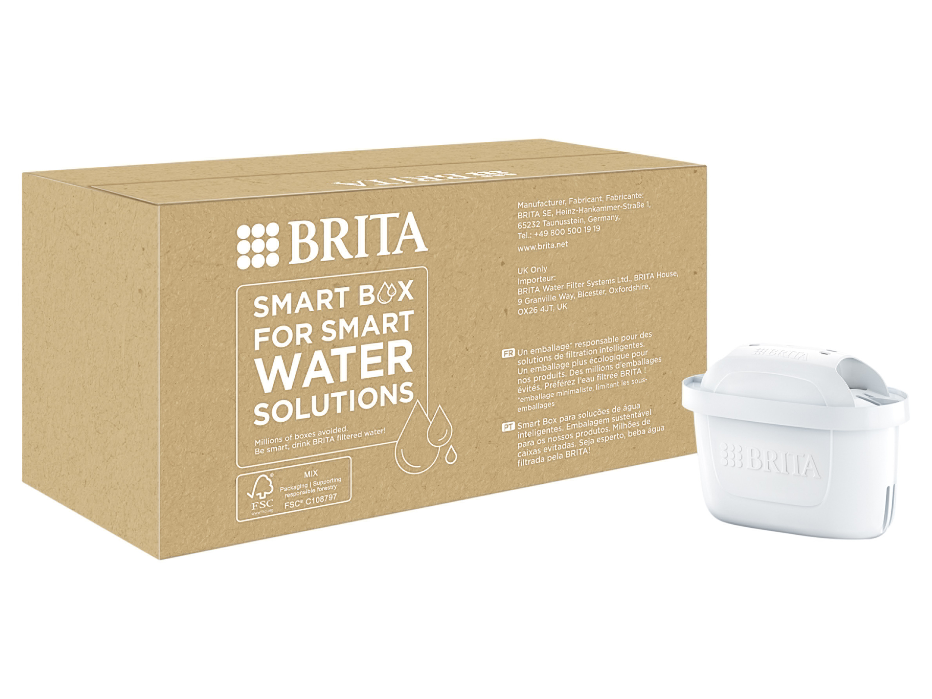 Brita Náhradní filtr Pure Performance Pack Maxtra Pro Pure, 6 kusů