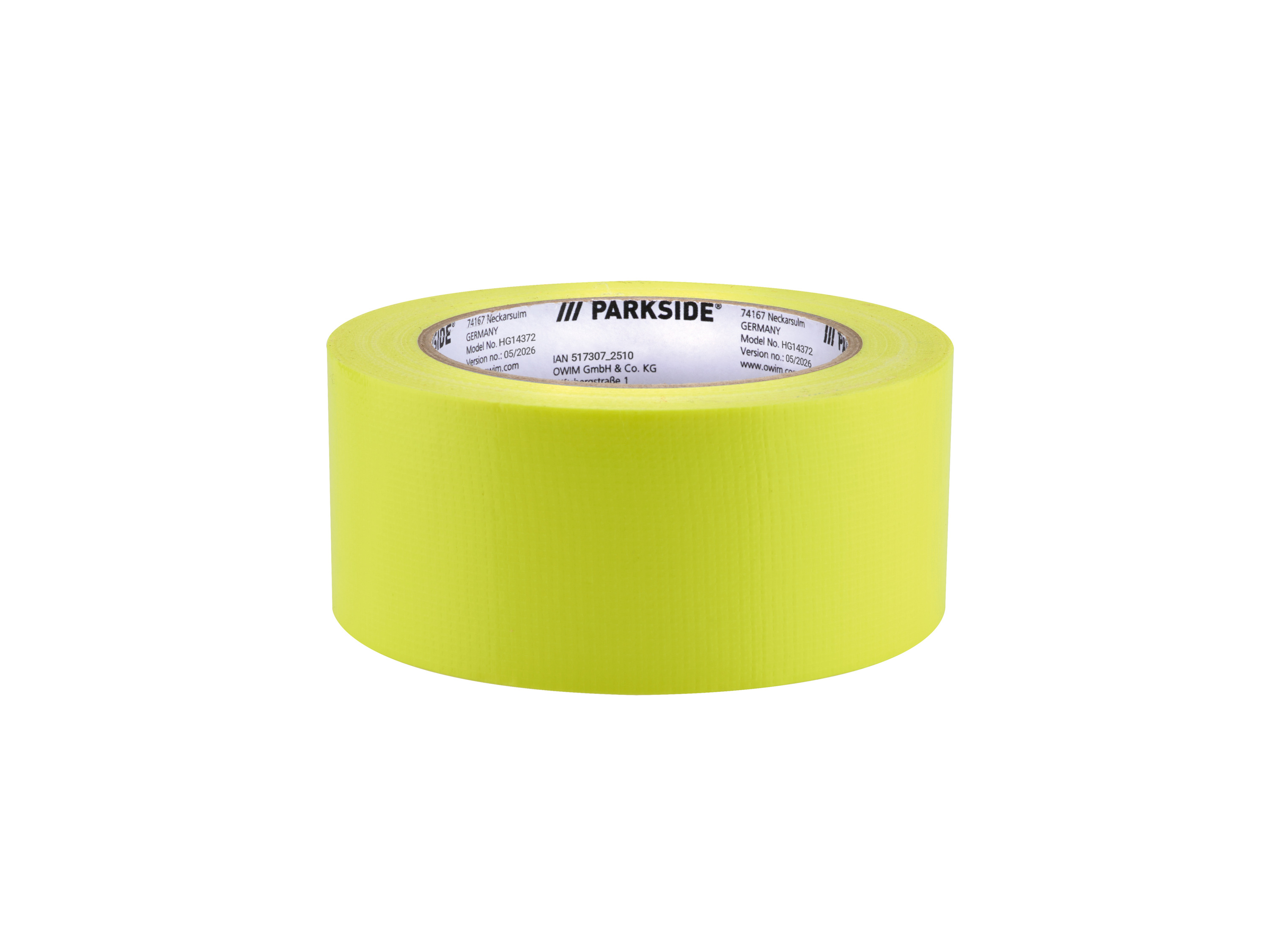 Parkside® Textilní lepicí páska, 30 m (žlutá)